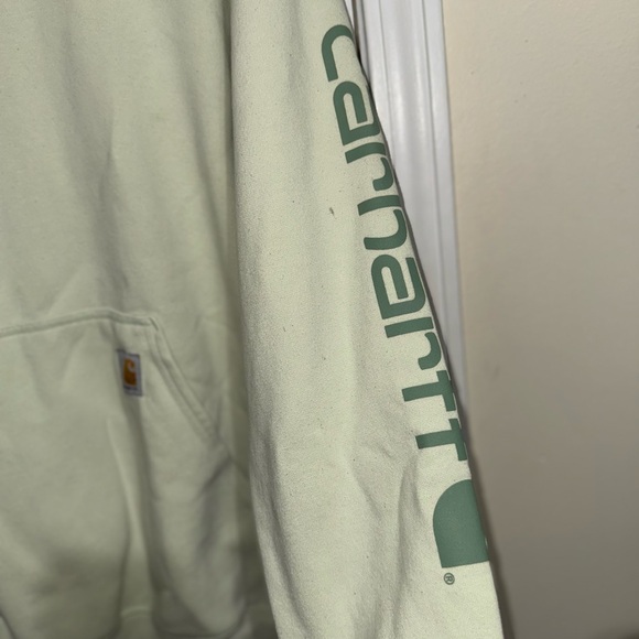 Carhartt Hoodie in soft green - Picture 3 of 5